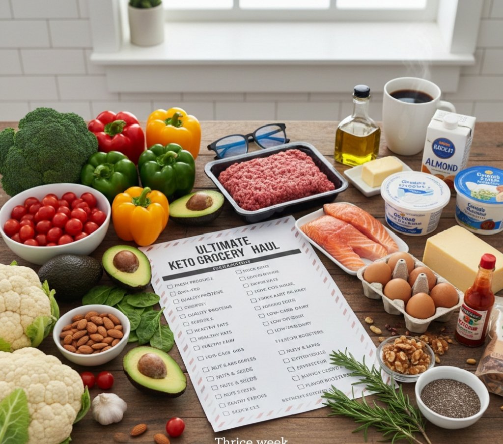 Ultimate keto-friendly food items list you should buy at grocery store 