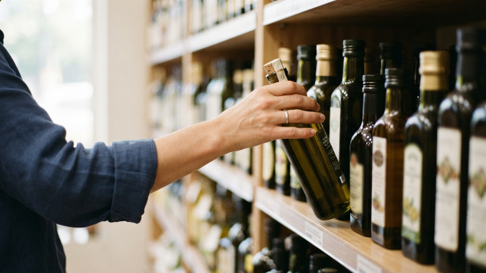 Choosing extra virgin olive oil for a Mediterranean keto shopping listChoosing extra virgin olive oil for a Mediterranean keto shopping list